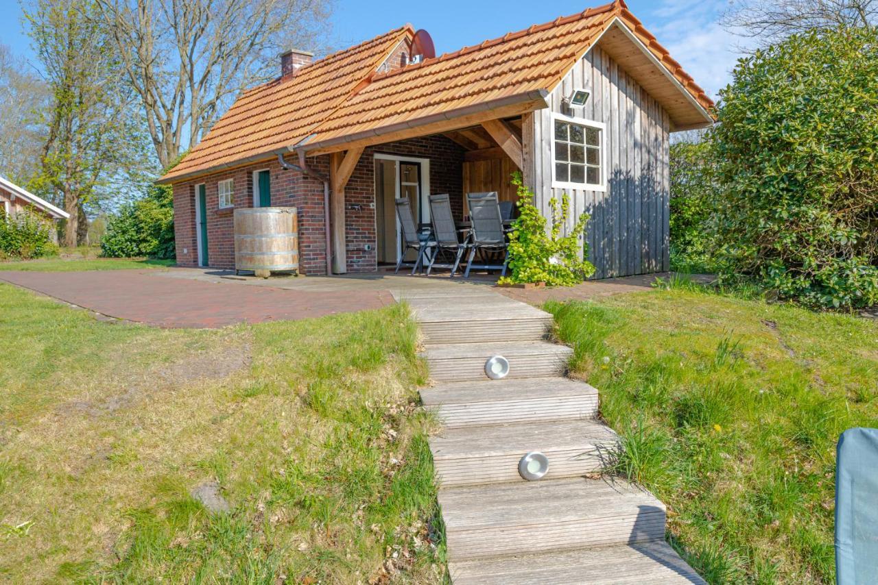 Reetdach Ostfriesenhaus Villa Südbrookmerland Exteriör bild