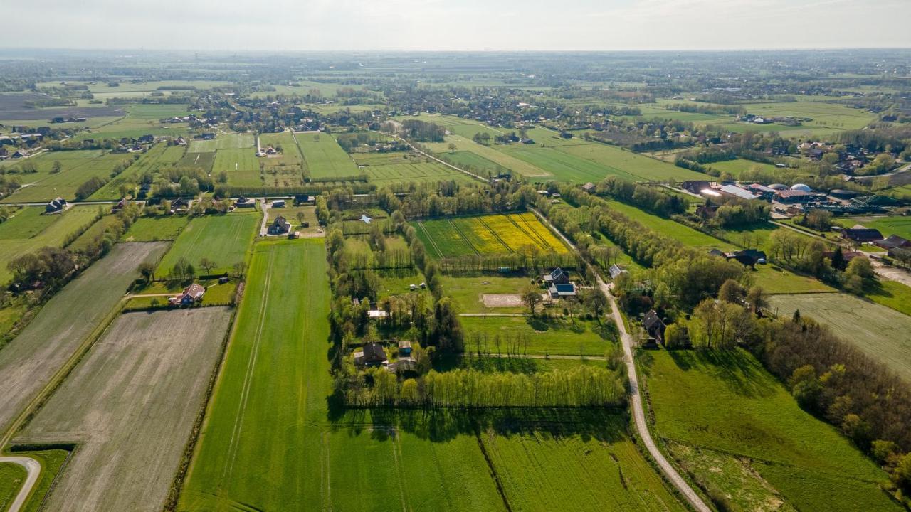 Reetdach Ostfriesenhaus Villa Südbrookmerland Exteriör bild